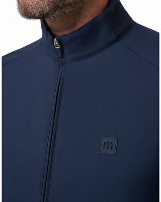 Travis Mathew Open To Close 2.0 Full Zip pánska bunda, total eclipse