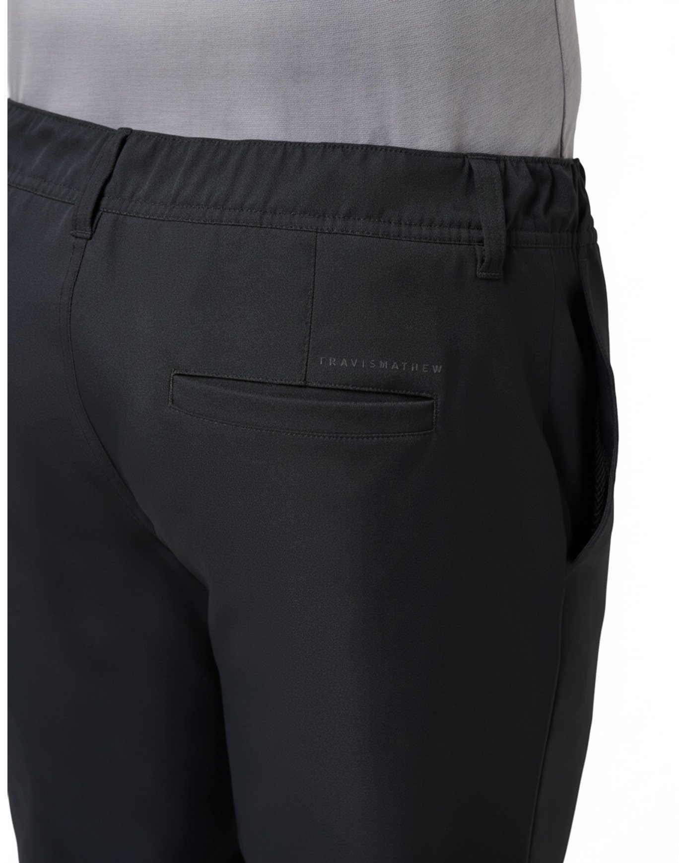 Travis Mathew Open To Close 2.0 Jogger pánske nohavice, čierne