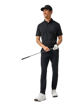 Travis Mathew Hero Hour Golf pánske nohavice, čierne