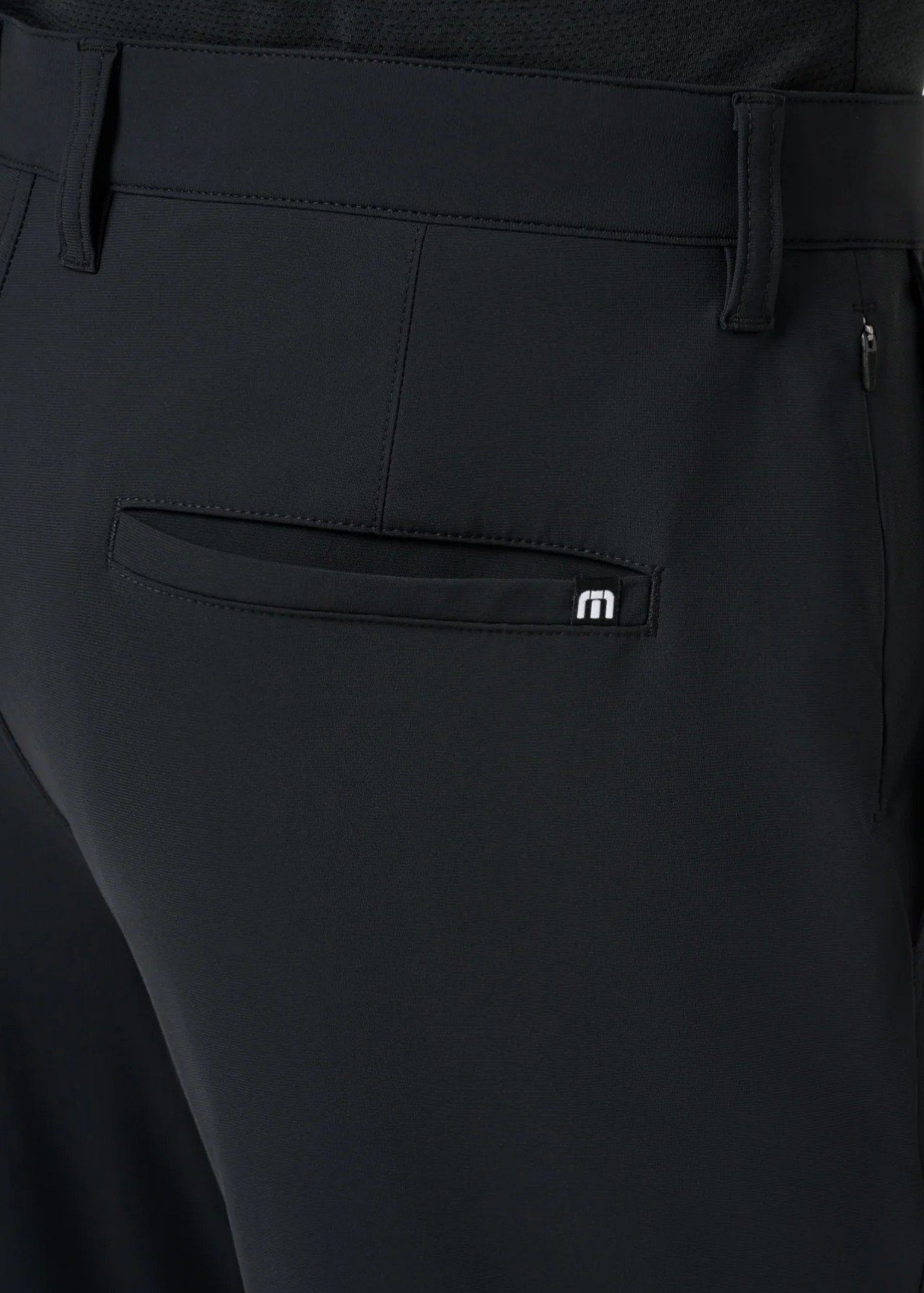 Travis Mathew Hero Hour Golf pánske nohavice, čierne