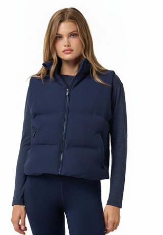 Travis Mathew Moontide Bonded 2.0 dámska vesta, navy blazer