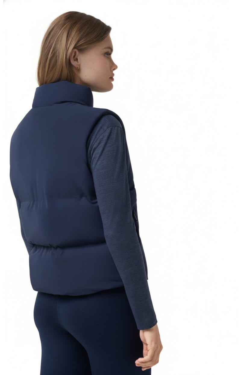 Travis Mathew Moontide Bonded 2.0 dámska vesta, navy blazer