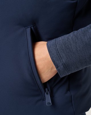 Travis Mathew Moontide Bonded 2.0 dámska vesta, navy blazer