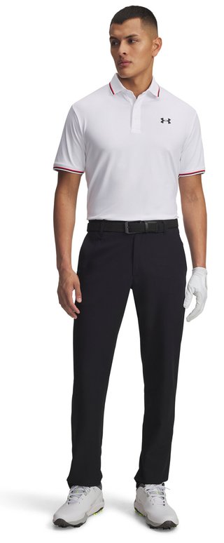 Under Armour Playoff 3.0 Rib pánske polo, biele