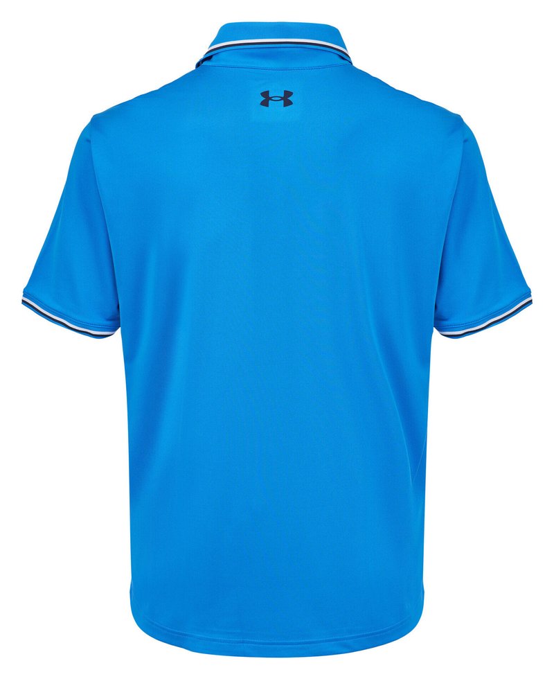 Under Armour Playoff 3.0 Rib pánske polo, blue atlantis