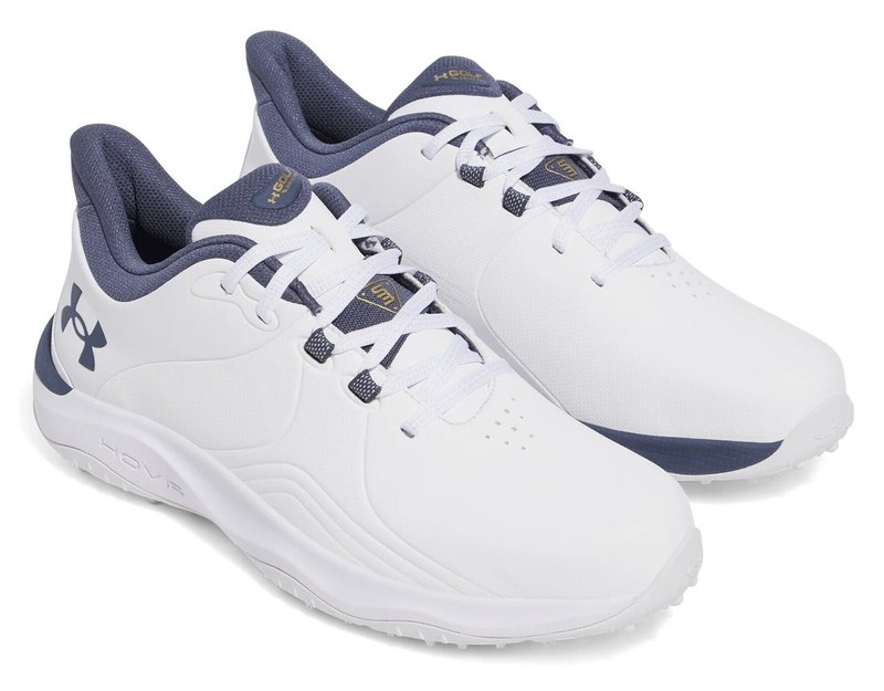 Under Armour Drive Pro SL Wide pánske golfové topánky, biele