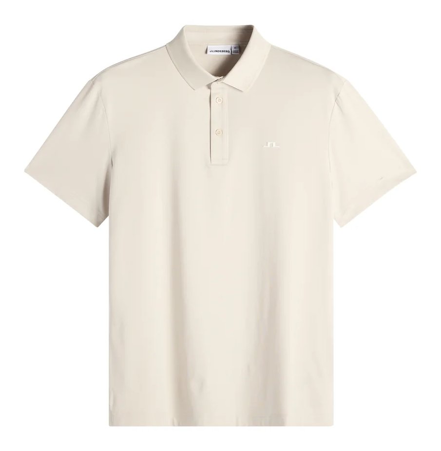 J.Lindeberg Bridge pánske polo, moonbeam
