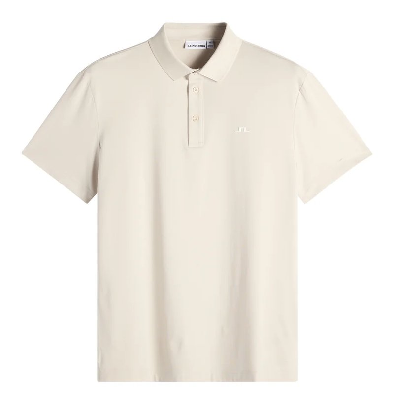 J.Lindeberg Bridge pánske polo, moonbeam