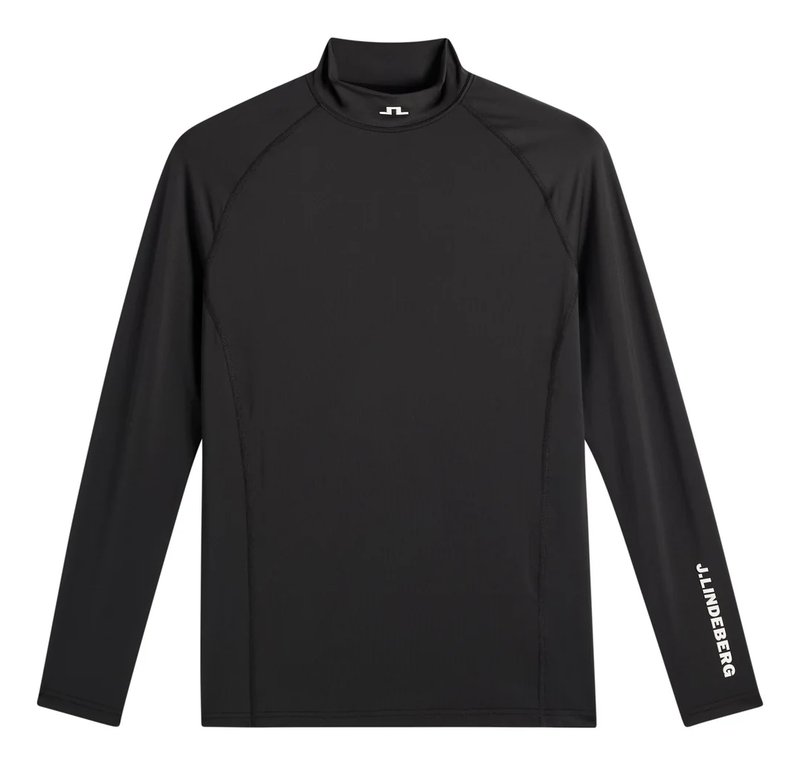 J.Lindeberg Ello Compression pánsky top, čierny