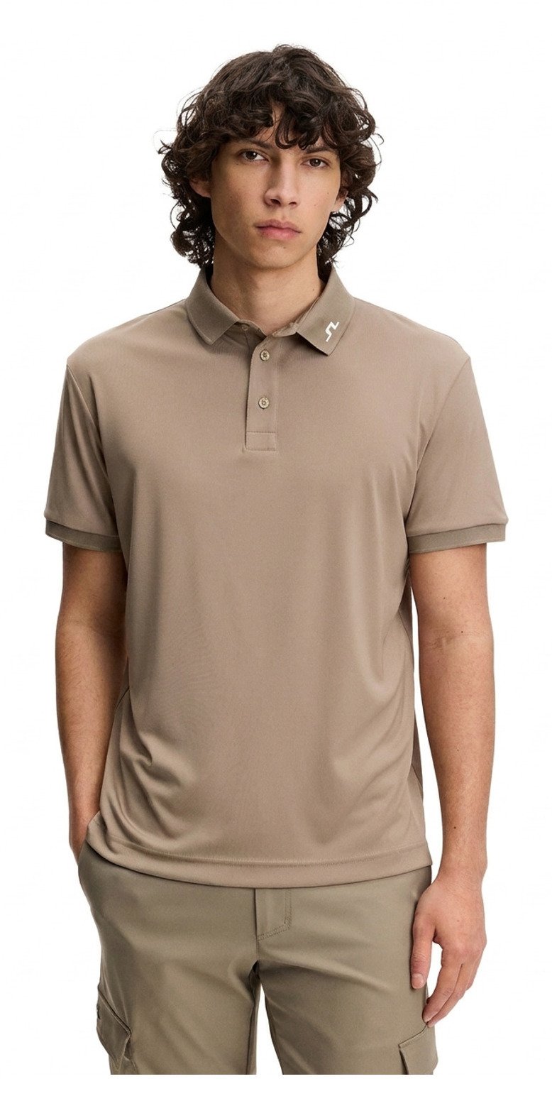 J.Lindeberg KV pánske polo, brindle