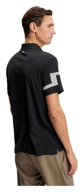 J.Lindeberg Heath pánske polo, čierne