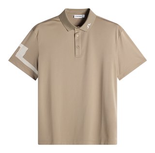J.Lindeberg Heath pánske polo, brindle