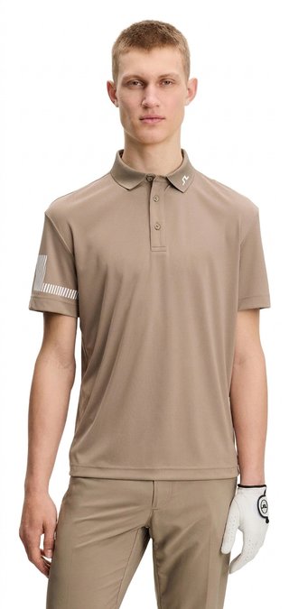 J.Lindeberg Heath pánske polo, brindle