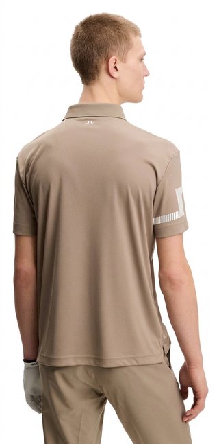 J.Lindeberg Heath pánske polo, brindle