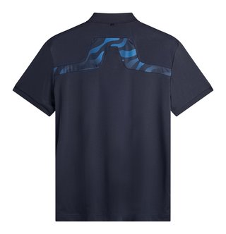 J.Lindeberg KV Print pánske polo, JLNavy