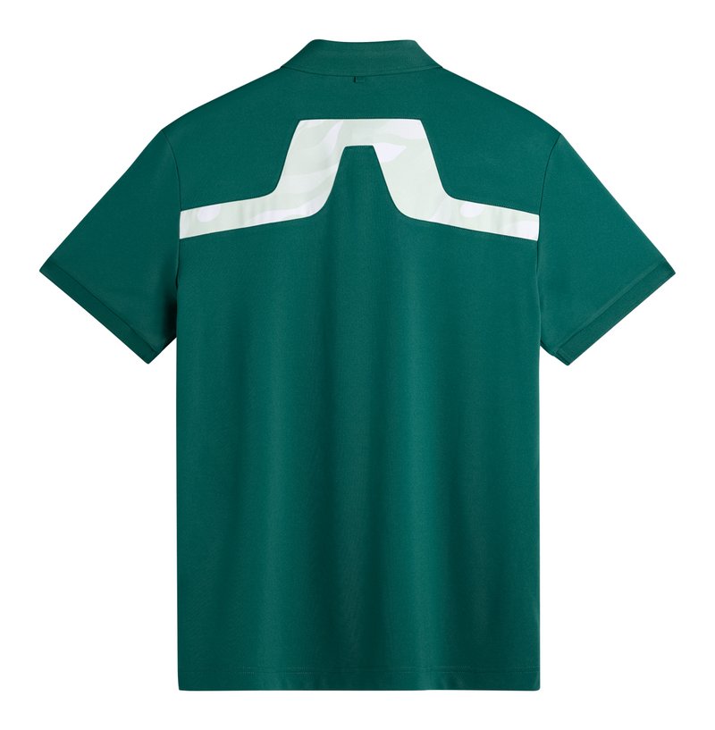 J.Lindeberg KV Print pánske polo, forest biome
