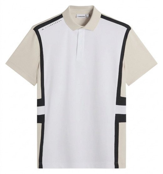 J.Lindeberg Men Finn Polo Moonbeam