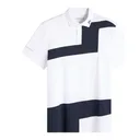 J.Lindeberg Sidd pánske polo, biele