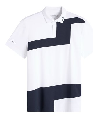 J.Lindeberg Sidd pánske polo, biele
