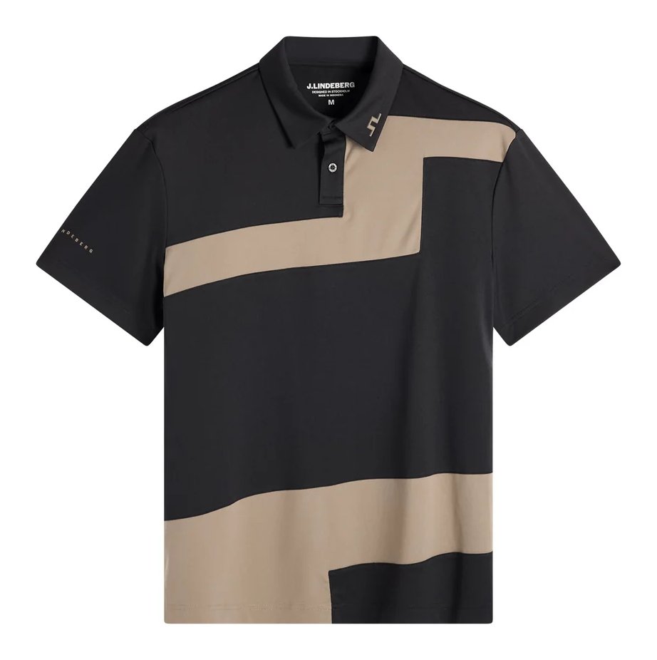 J.Lindeberg Sidd pánske polo, brindle