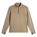 J.Lindeberg Lassy Quarter Zip Mid pánska vrstva, brindle