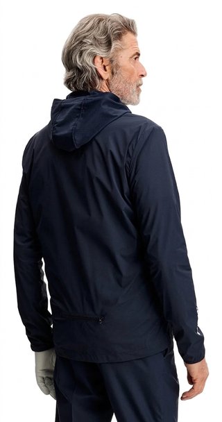 J.Lindeberg Tour Tech Packable pánska bunda, JLNavy
