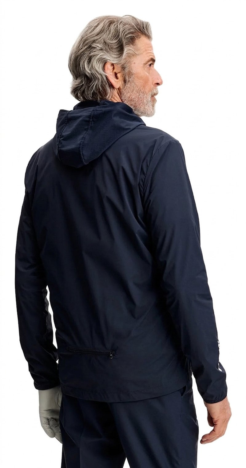 J.Lindeberg Tour Tech Packable pánska bunda, JLNavy