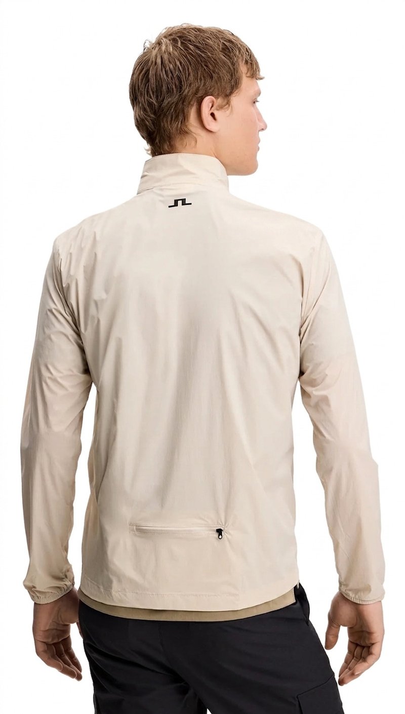 J.Lindeberg Tour Tech Packable pánska bunda, moonbeam