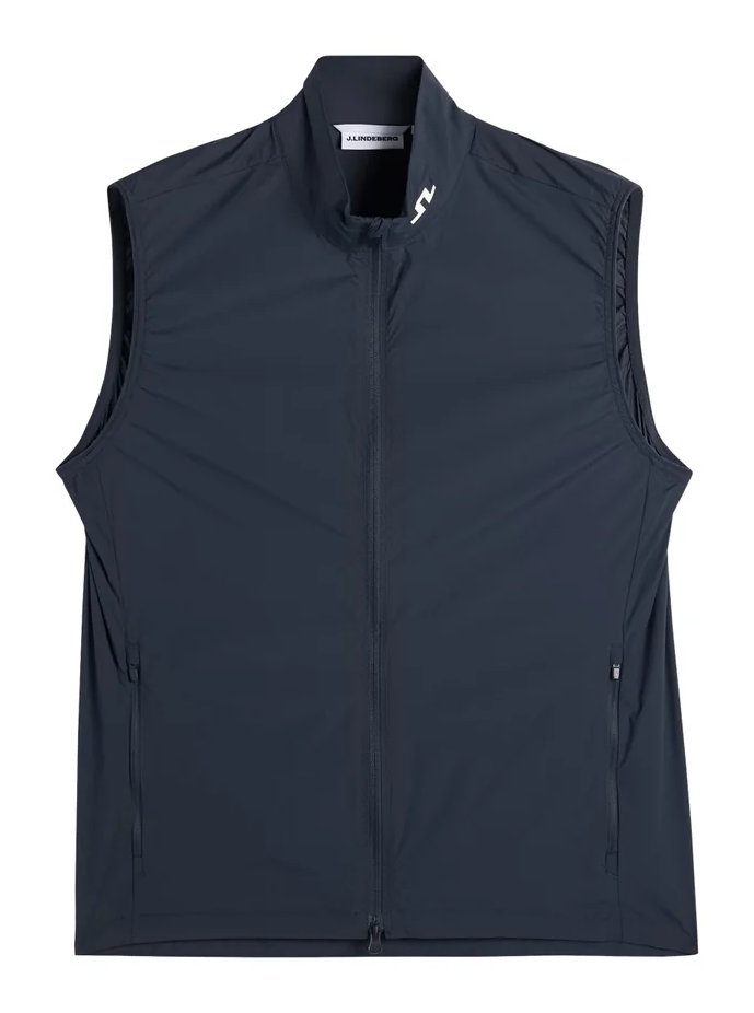 J.Lindeberg Tour Tech Packable pánska vesta, JLNavy