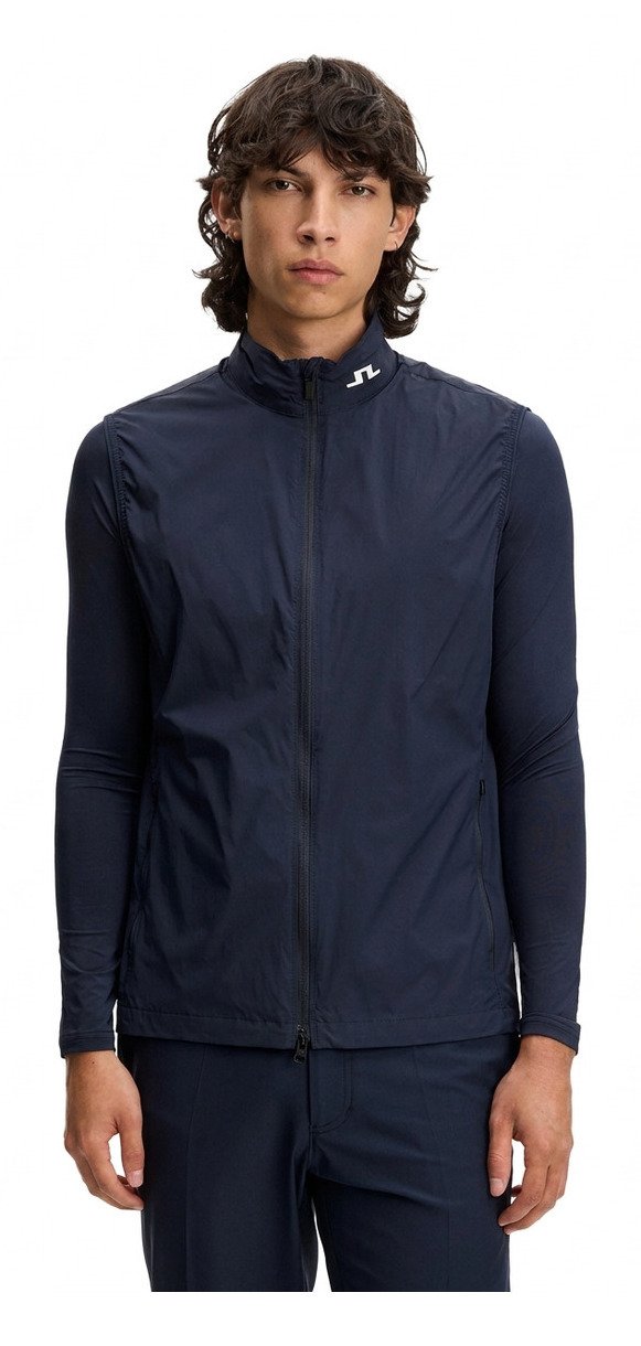 J.Lindeberg Tour Tech Packable pánska vesta, JLNavy