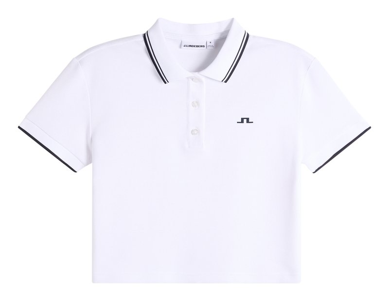 J.Lindeberg Claris dámske polo, biele