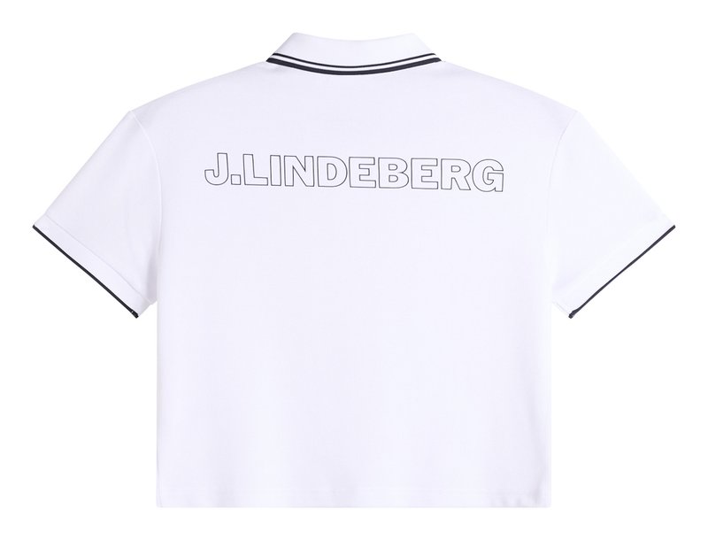 J.Lindeberg Claris dámske polo, biele