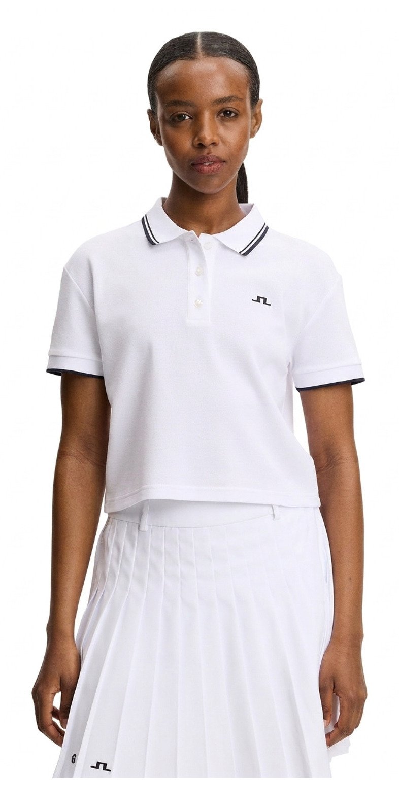 J.Lindeberg Claris dámske polo, biele