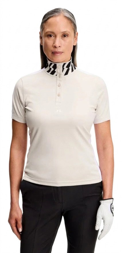 J.Lindeberg Pip dámske polo, moonbeam