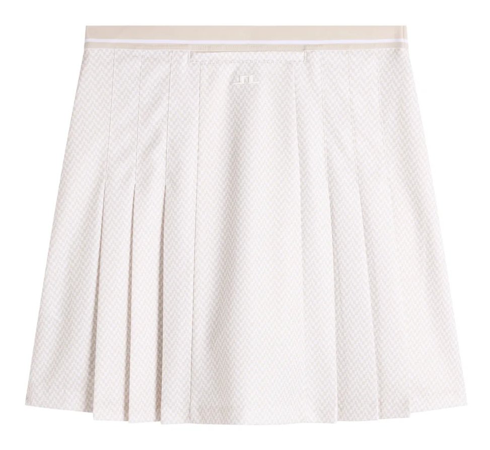 J.Lindeberg Harlow Print dámsky skort, bridge stack white moon