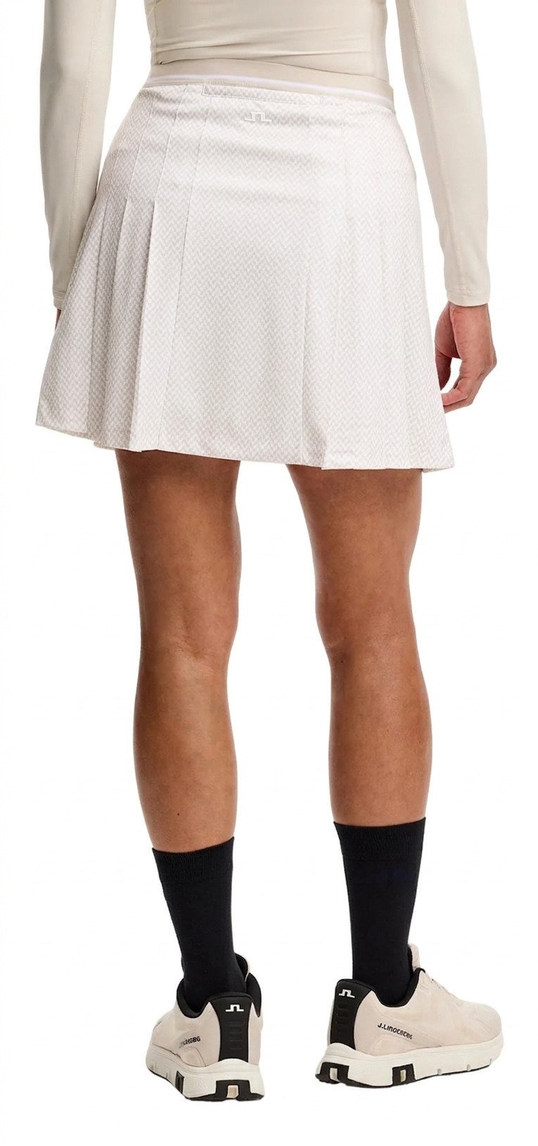 J.Lindeberg Harlow Print dámsky skort, bridge stack white moon