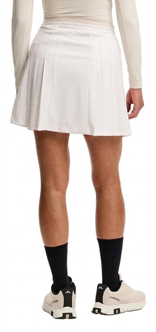 J.Lindeberg Harlow Print dámsky skort, bridge stack white moon