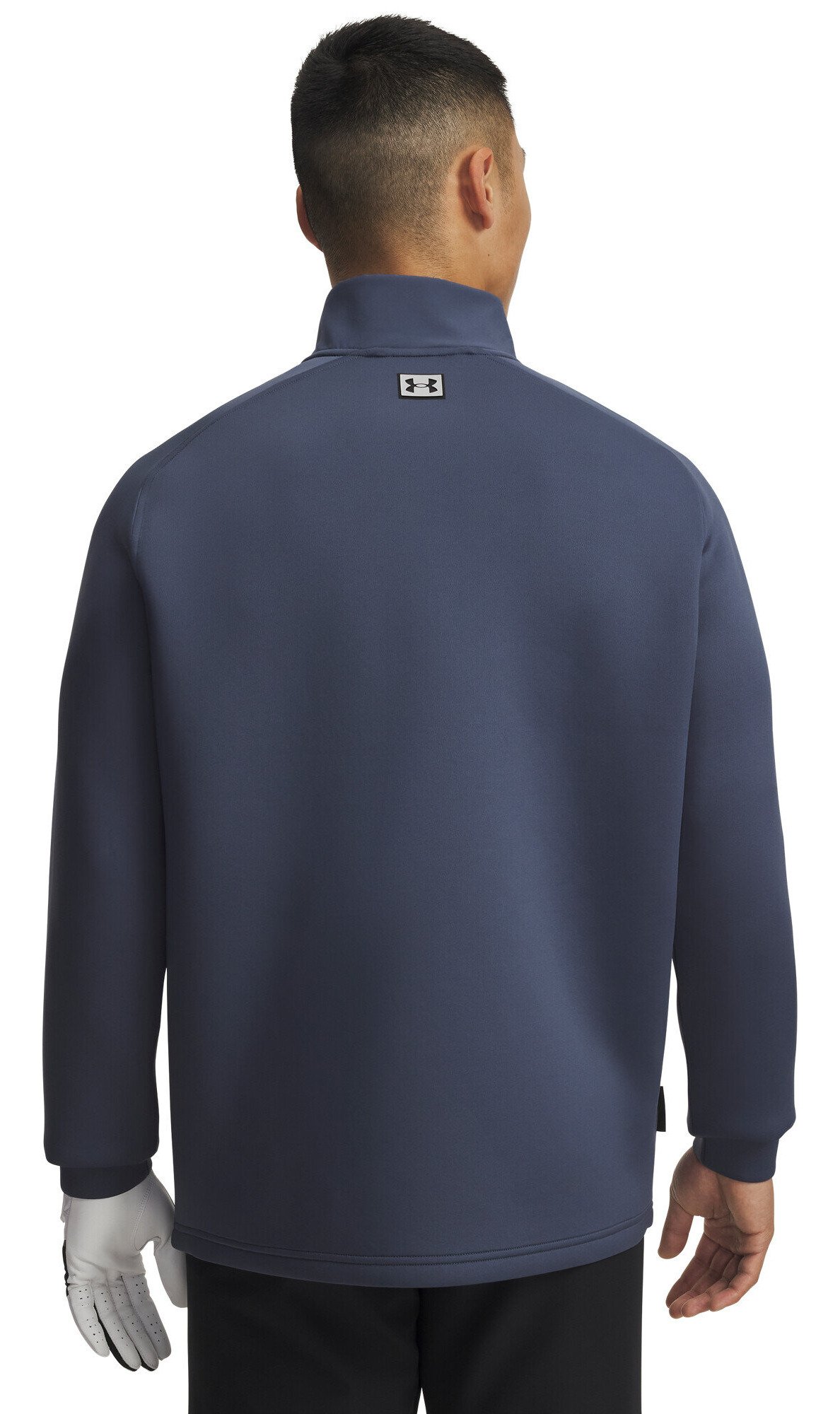 Under Armour Drive Pro Hybrid pánska mikina na zips 1/2, downpour gray