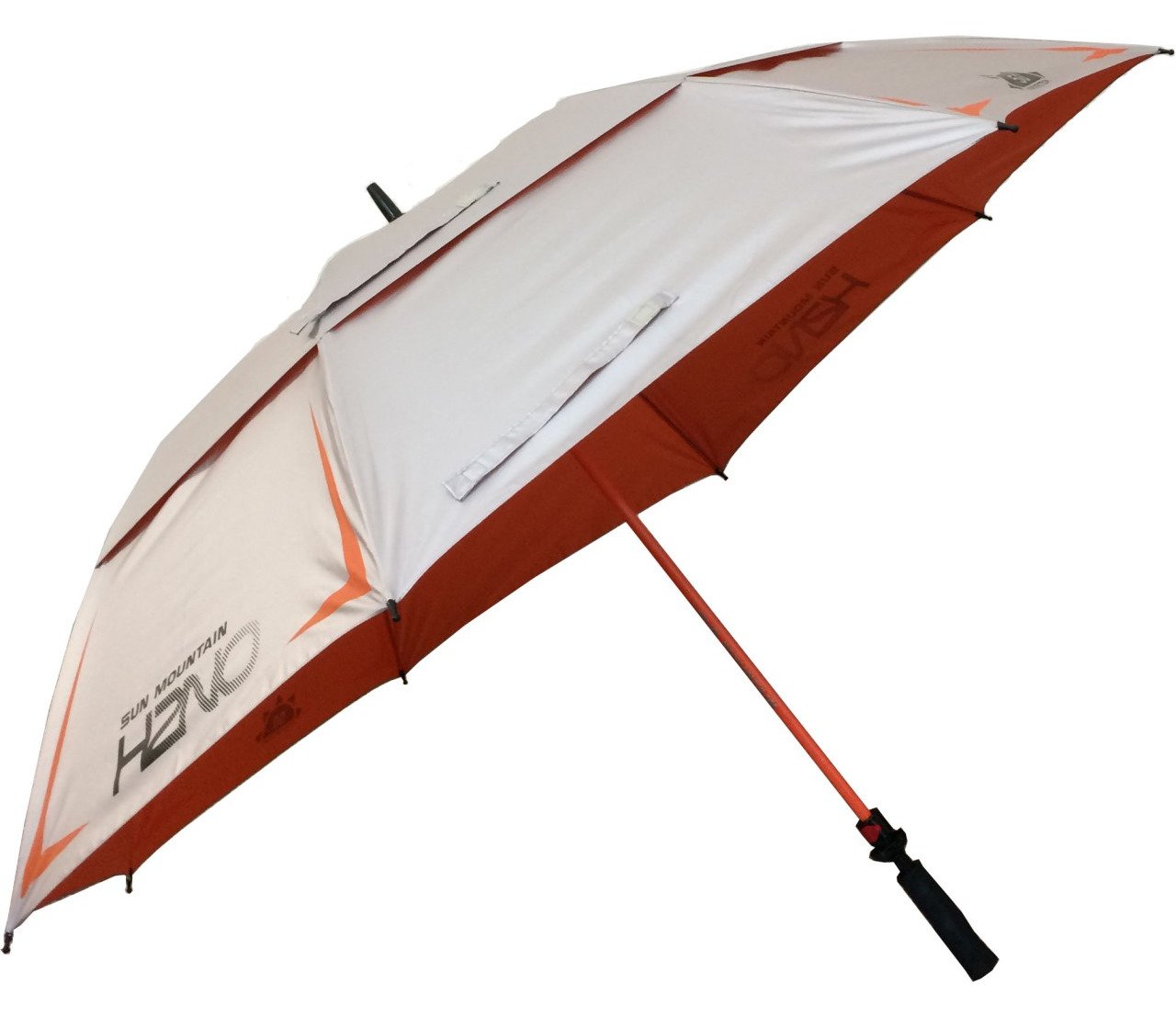 Sun Mountain H2NO Chrome UV dáždnik 68", oranžový