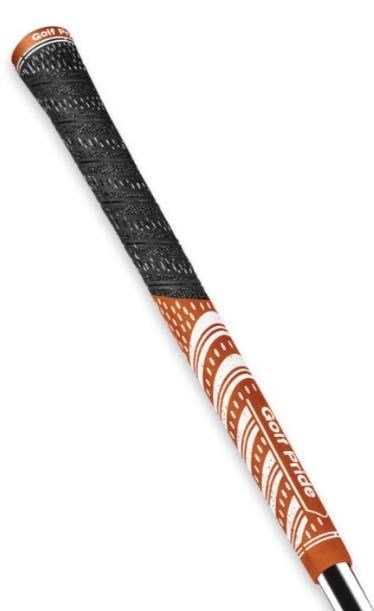 Golf Pride MCC grip (.60 RND), midsize, oranžový/biely