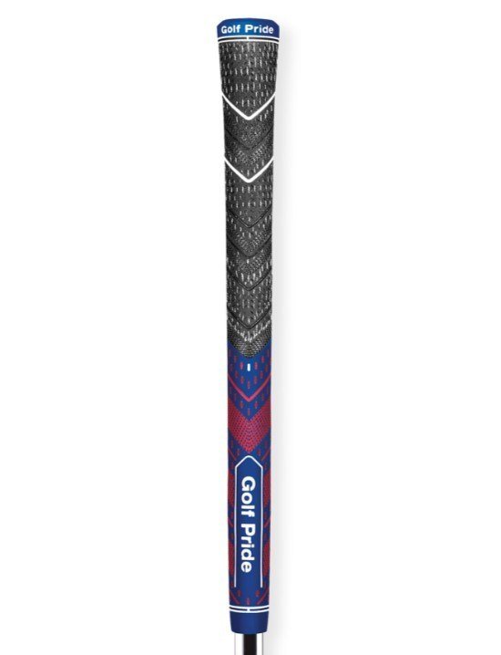 Golf Pride MCC Plus4 grip (.60 RND), štandardný, tmavomodrá/červená