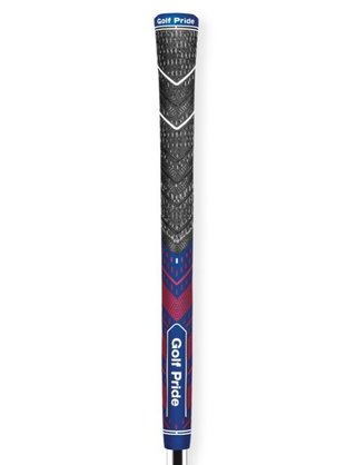 Golf Pride MCC Plus4 grip (.60 RND), Midsize, tmavomodrá/červená