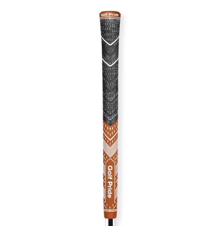 Golf Pride MCC Plus4 grip (.60 RND), standard, tmavo oranžová/biela