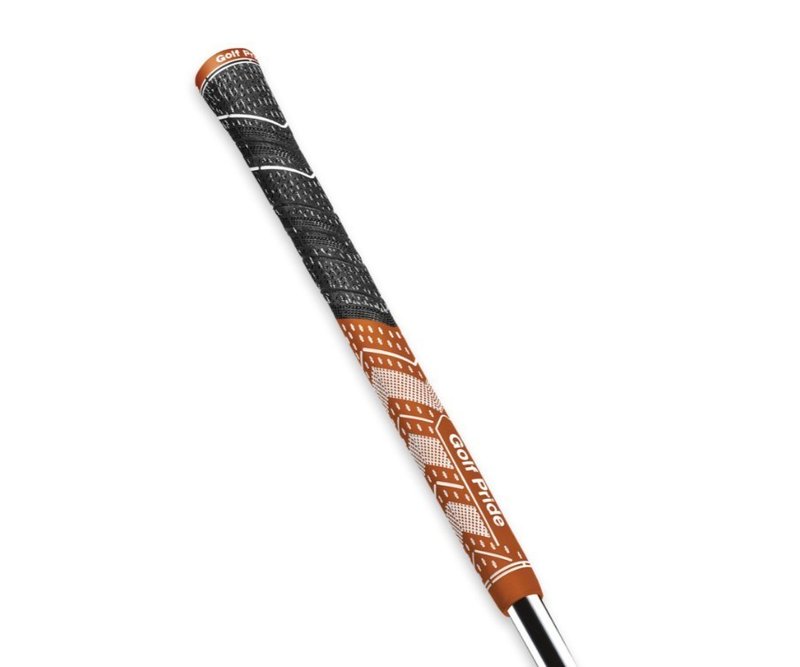 Golf Pride MCC Plus4 grip (.60 RND), standard, tmavo oranžová/biela