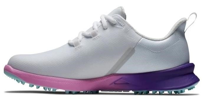 FootJoy Fuel Sport dámske golfové topánky 2023, biele/fialové, UK7.5-EU41 (US9.5)