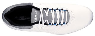 Skechers Go Golf Elite 2 pánske golfové topánky, bielo/šedo/modré