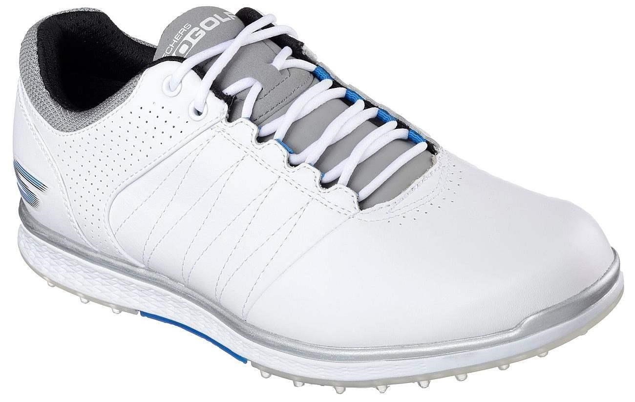 Skechers Go Golf Elite 2 pánske golfové topánky, bielo/šedo/modré