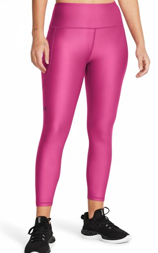 Under Armour HeatGear Armour Hi Ankle dámske kompresné legíny, astral aura