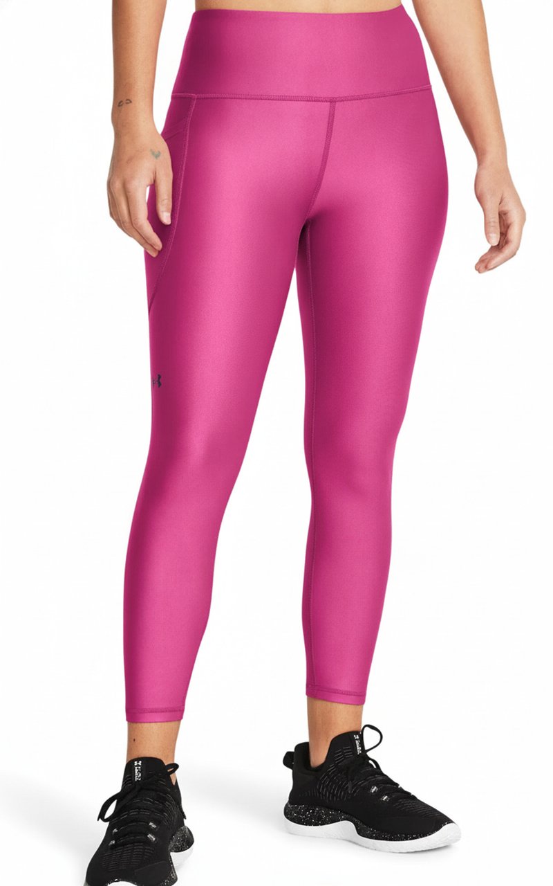 Under Armour HeatGear Armour Hi Ankle dámske kompresné legíny, astral aura