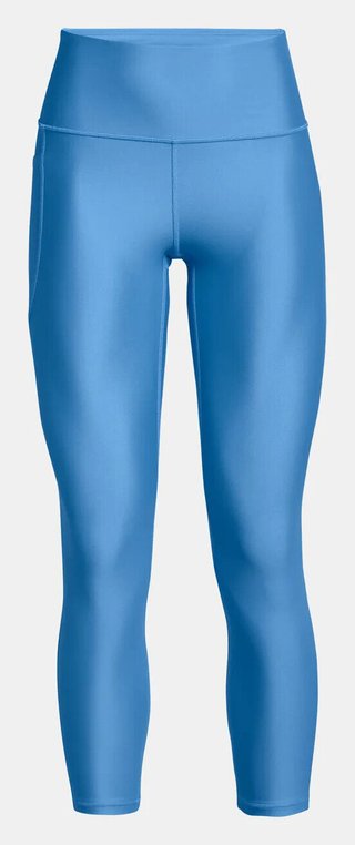Under Armour HeatGear Armour Hi Ankle dámske kompresné legíny, viral blue
